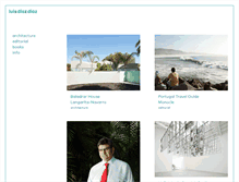 Tablet Screenshot of luisdiazdiaz.com